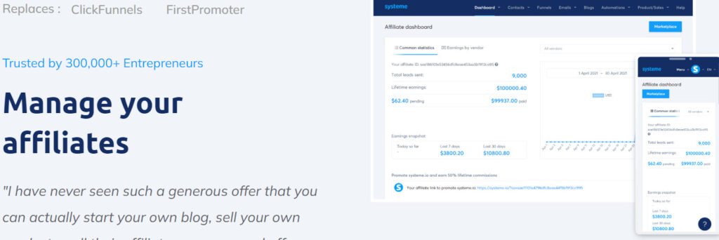 Best Affiliate Programs With Recurring Commissions in 2026 (Ranked & Compared 2 systeme io: Best Affiliate Programs With Recurring Commissions