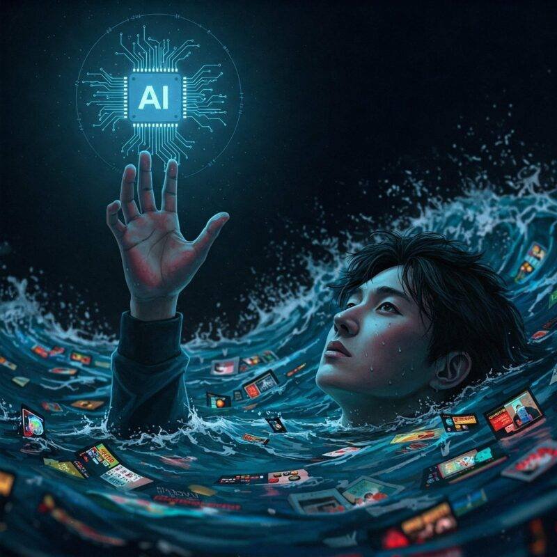 AI Content: Lifeline for Creators Drowning in Content 1 AI Content