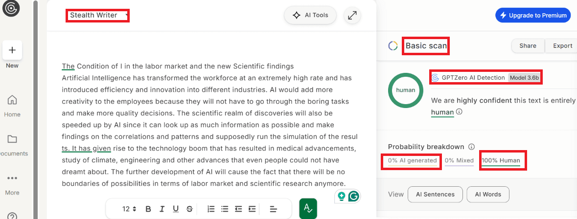 Best AI Humanizer 2025: I Tested 8 Tools Against GPTZero & More 11 Stealth Writer To GPRZero