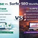 Frase vs Surfer SEO Workflow