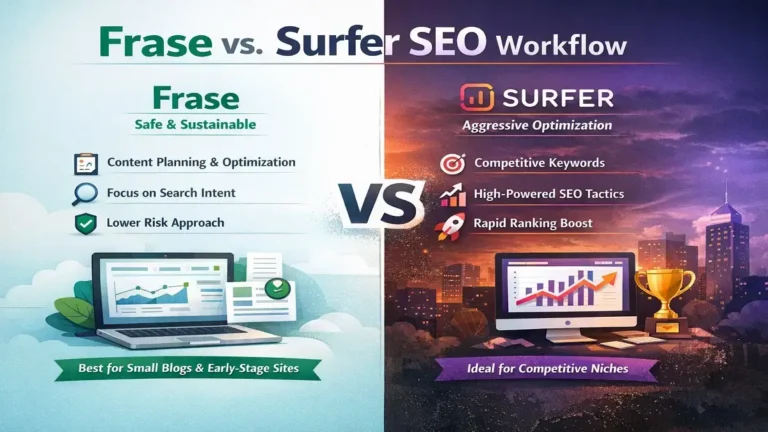 Frase vs Surfer SEO: Which Fits Your AI Workflow Best? 3 Frase vs Surfer SEO Workflow